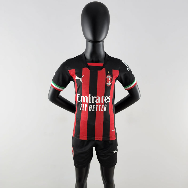 Kit Infantil Milan Titular 22/23 (Importação)