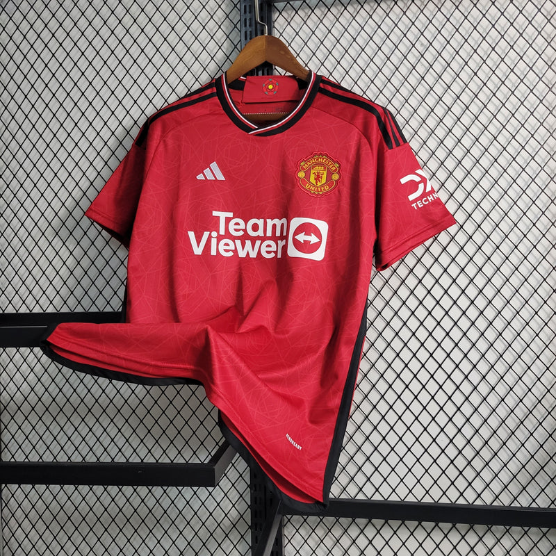 Camisa Manchester United Home 23/24 - Adidas Torcedor Masculina - (Importação)