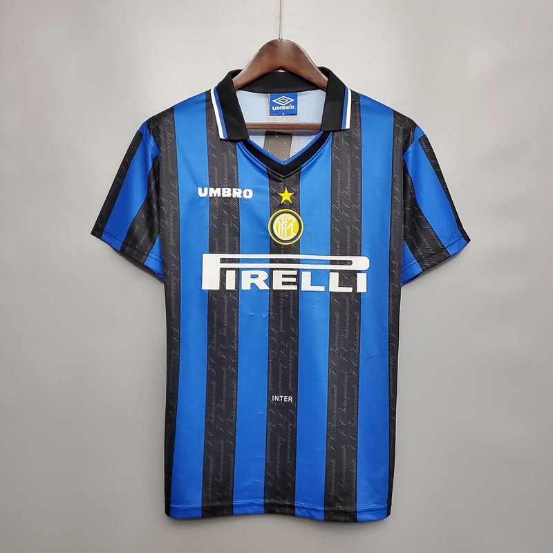 Camisa Inter de Milão Titular 97/98 - Versão Retro (Importação)