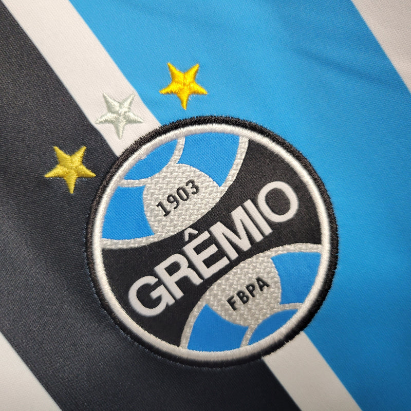 Camisa Grêmio Home 23/24 - Umbro Torcedor Masculina - Lançamento (Importação)