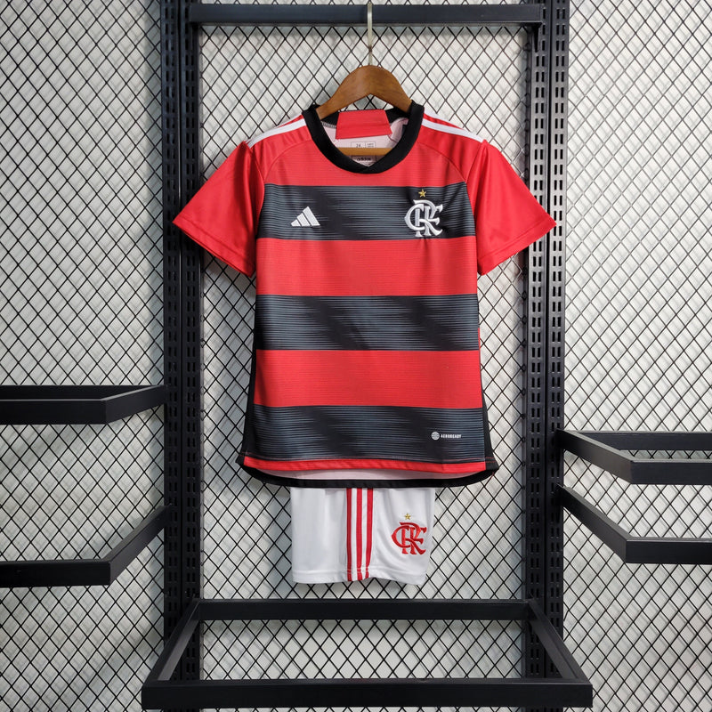 Kit Infantil Flamengo Titular 23/24 (Importação)