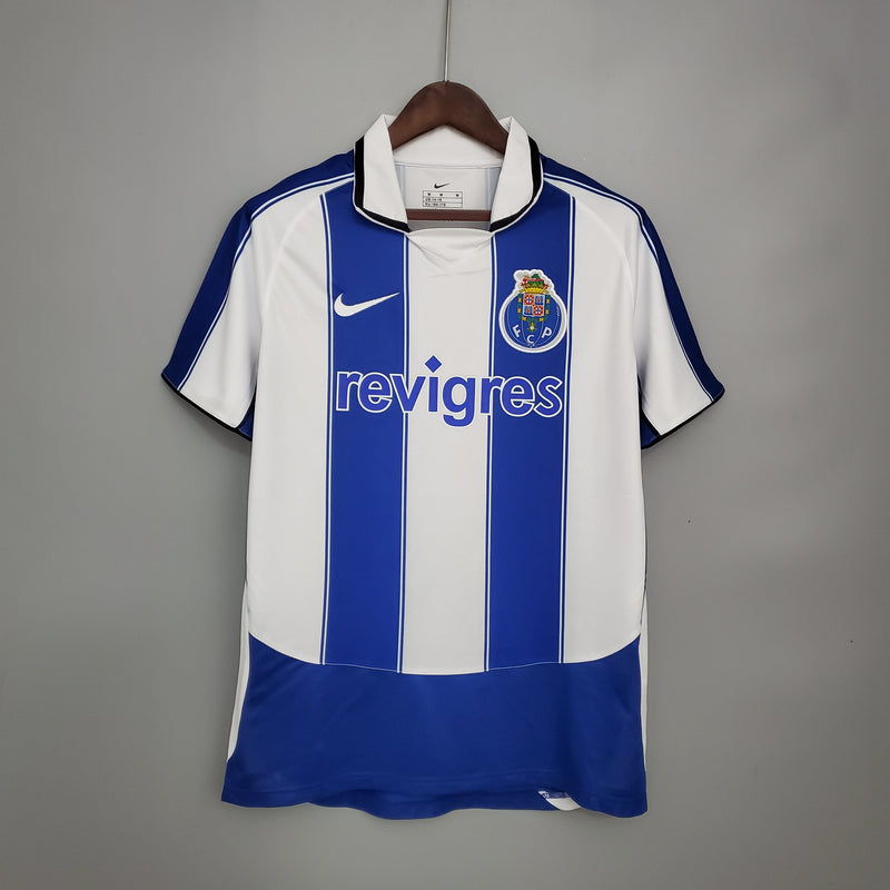 Camisa Porto Titular 03/04 - Versão Retro (Importação)