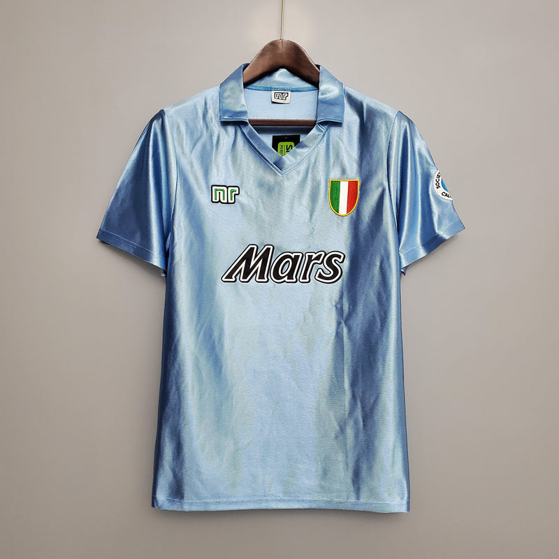 Camisa Napoli Titular 90/91 - Versão Retro (Importação)