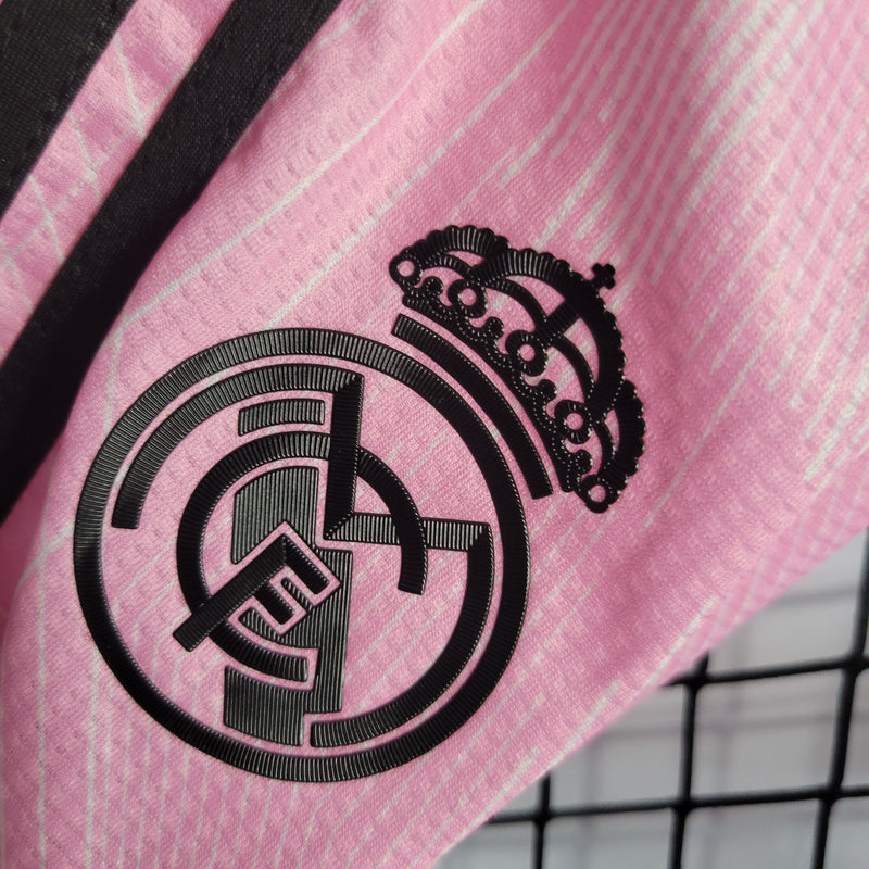 Kit Infantil Real Madrid Pink 22/23 (Importação)