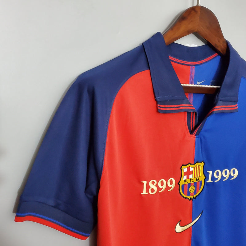 Camisa Barcelona Edição Comemorativa 100 Anos - Versão Retro  (Importação)