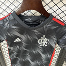 Kit Infantil Flamengo III 24/25 - Adidas Torcedor (Importação)