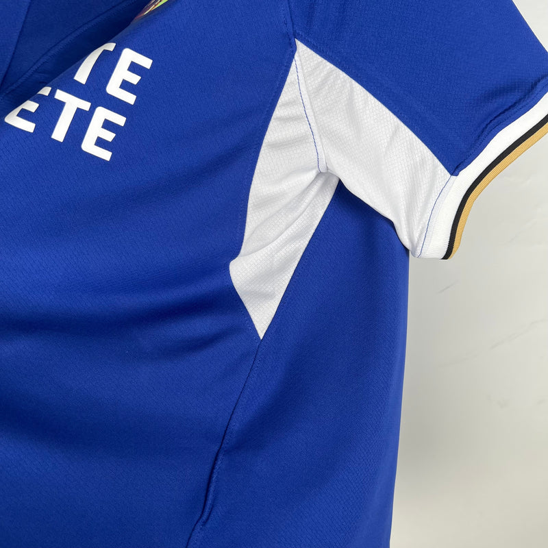 Camisa Chelsea Holográfica 24/25 (Com Patrocínio) - Nike Torcedor (Importação)