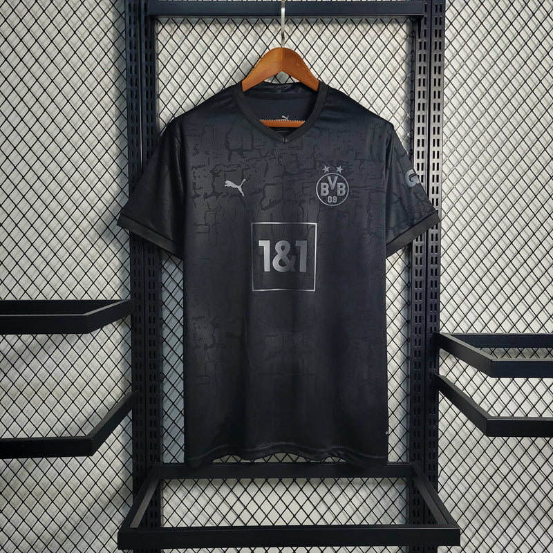 Camisa Borussia Dortmund Black Edição Especial 23/24  (Importação)