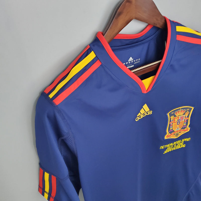 Camisa Espanha Reserva 2010 - Versão Retro (Importação)