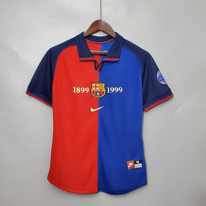 Camisa Barcelona Edição Comemorativa 100 Anos - Versão Retro  (Importação)