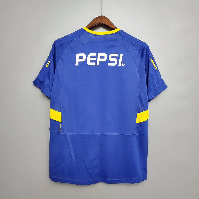 Camisa Boca Juniors Titular 03/04 - Versão Retro  (Importação)