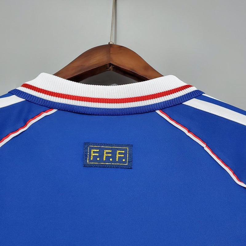 Camisa França Titular 1998 - Versão Retro (Importação)