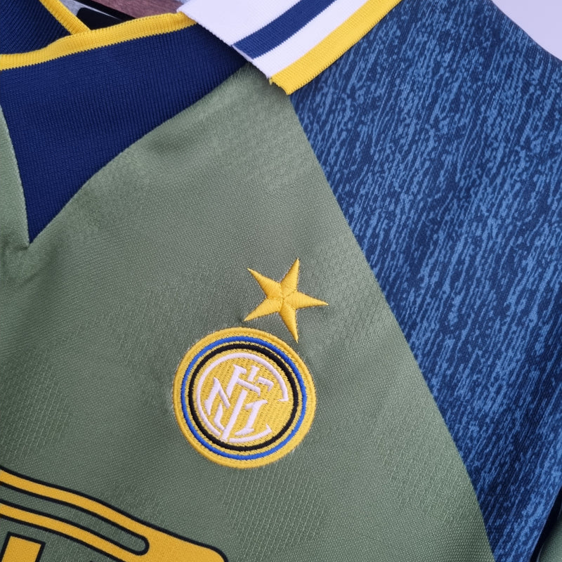 Camisa Inter de Milão Reserva 95/96 - Versão Retro (Importação)