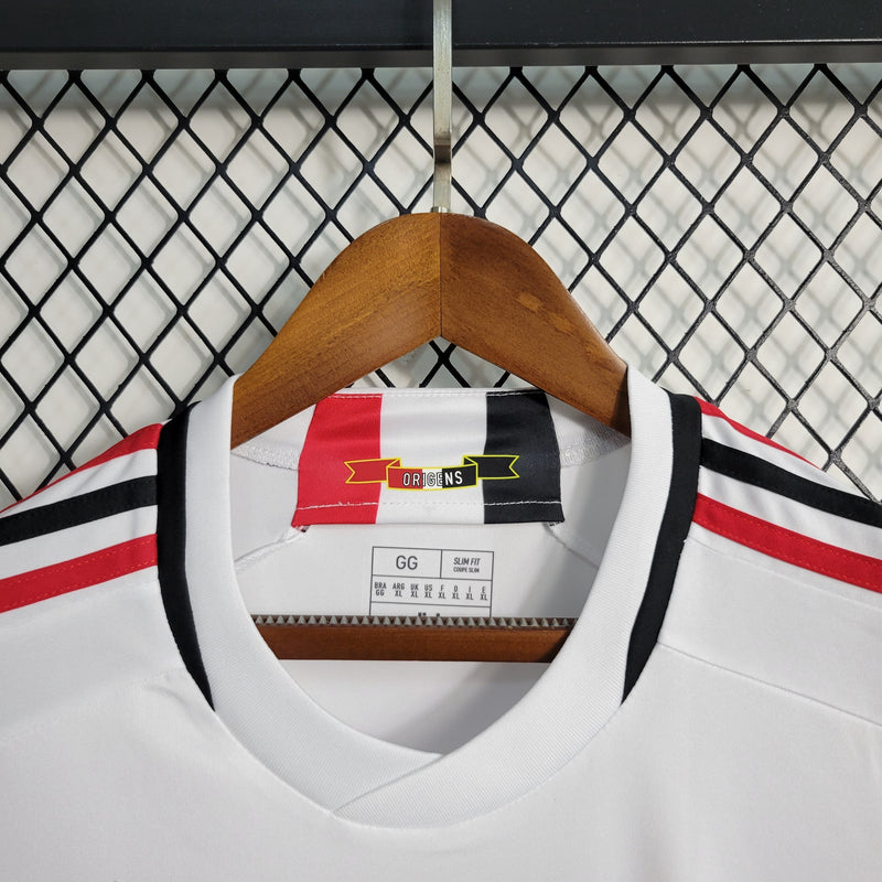 Camisa São Paulo Home 23/24 - Adidas Torcedor Masculina - Lançamento (Importação)