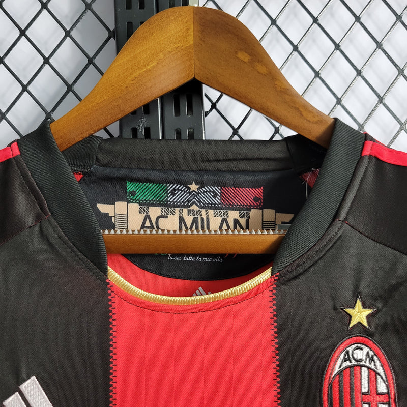 Camisa Milan Titular 10/11 - Versão Retro  (Importação)