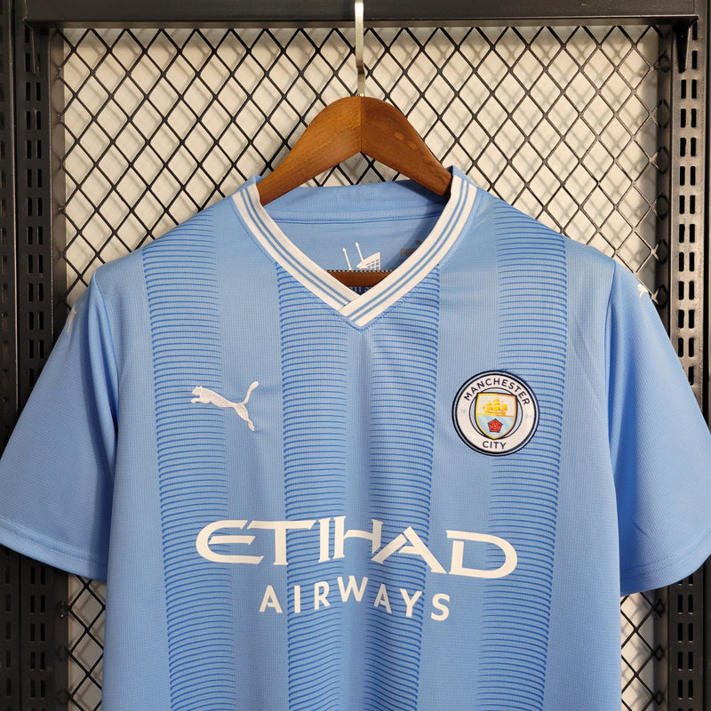 Camisa Manchester City Home 23/24 - Puma Torcedor Masculina - (Importação)