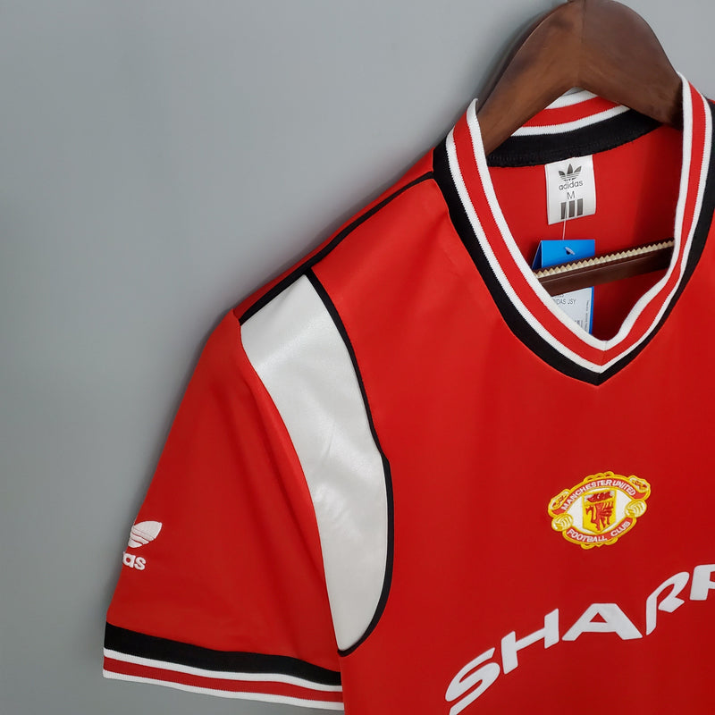 Camisa Manchester United Titular 85/86 - Versão Retro (Importação)