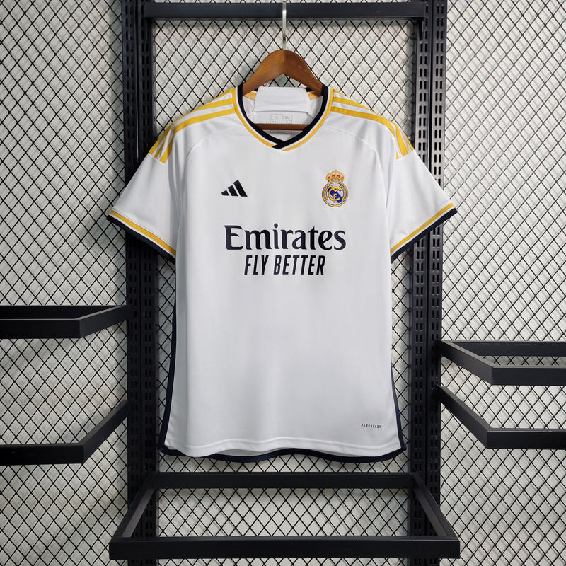 Camisa Real Madrid Home 23/24 - Adidas Torcedor Masculina - Lançamento  (Importação)