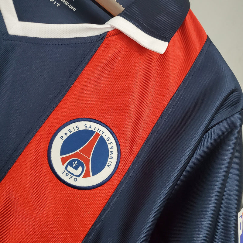 Camisa PSG Titular 01/02 - Versão Retro (Importação)