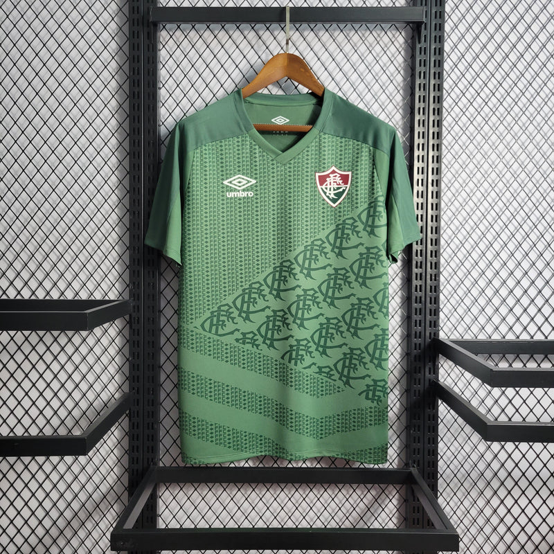 Camisa Fluminense Treino 23/24 - Umbro Torcedor Masculina - Verde (Importação)