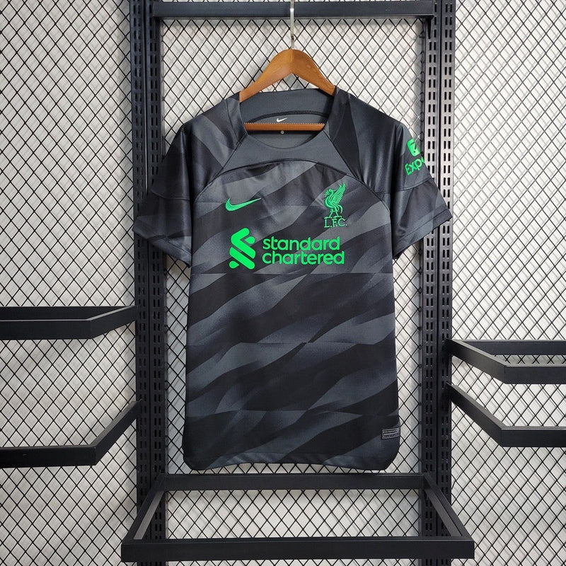 Camisa Liverpool Goleiro 23/24 - Nike Torcedor Masculina - Lançamento