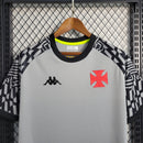 Camisa Vasco Treino 22/23 - Kappa Torcedor Masculina - Cinza (Importação)