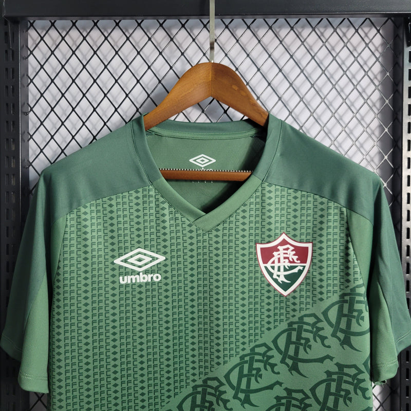 Camisa Fluminense Treino 23/24 - Umbro Torcedor Masculina - Verde (Importação)