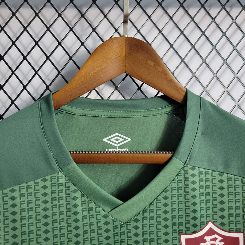 Camisa Fluminense Treino 23/24 - Umbro Torcedor Masculina - Verde (Importação)