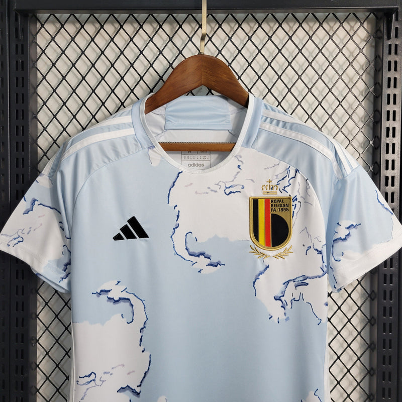 Camisa Bélgica Home  23/24 - Adidas Feminina (Importação)