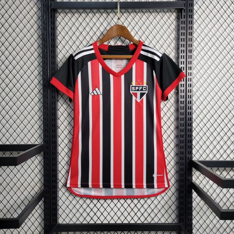 Camisa São Paulo Home 23/24 - Adidas Feminina (Importação)