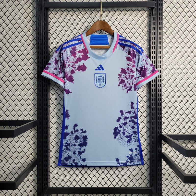 Camisa Espanha Home 23/24 - Adidas Feminina (Importação)