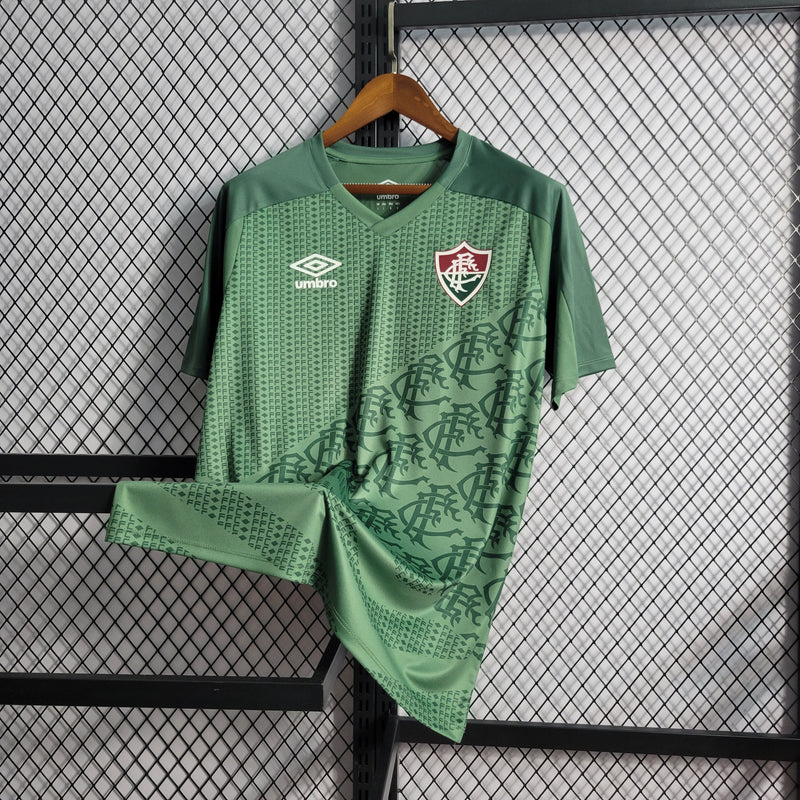 Camisa Fluminense Treino 23/24 - Umbro Torcedor Masculina - Verde (Importação)