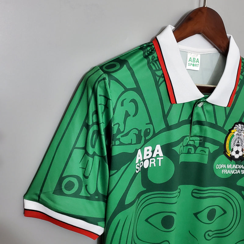 Camisa México Titular 1998 - Versão Retro (Importação)