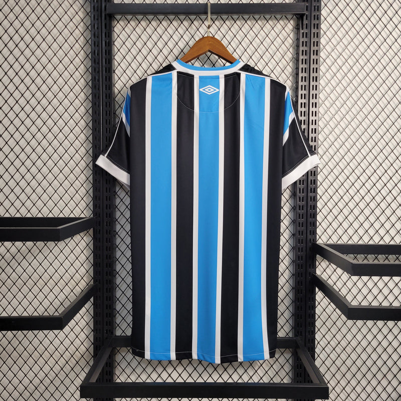 Camisa Grêmio Home 23/24 - Umbro Torcedor Masculina - Lançamento (Importação)