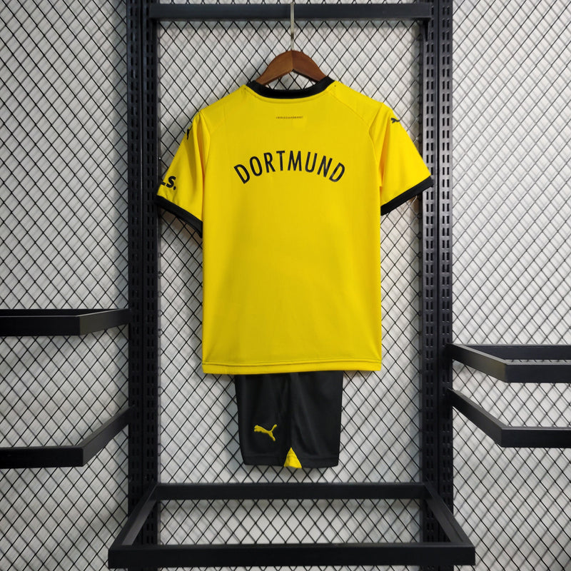 Kit Infantil Borussia Dortmund Home 23/24 (Importação)