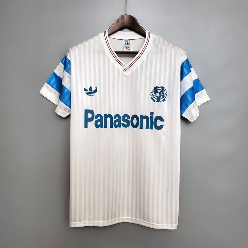 Camisa Olympique de Marseille Titular 90/91 - Versão Retro (Importação)