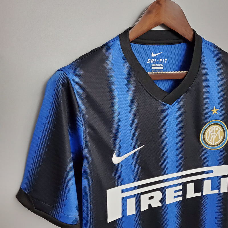 Camisa Inter de Milão Titular 10/11 - Versão Retro (Importação)