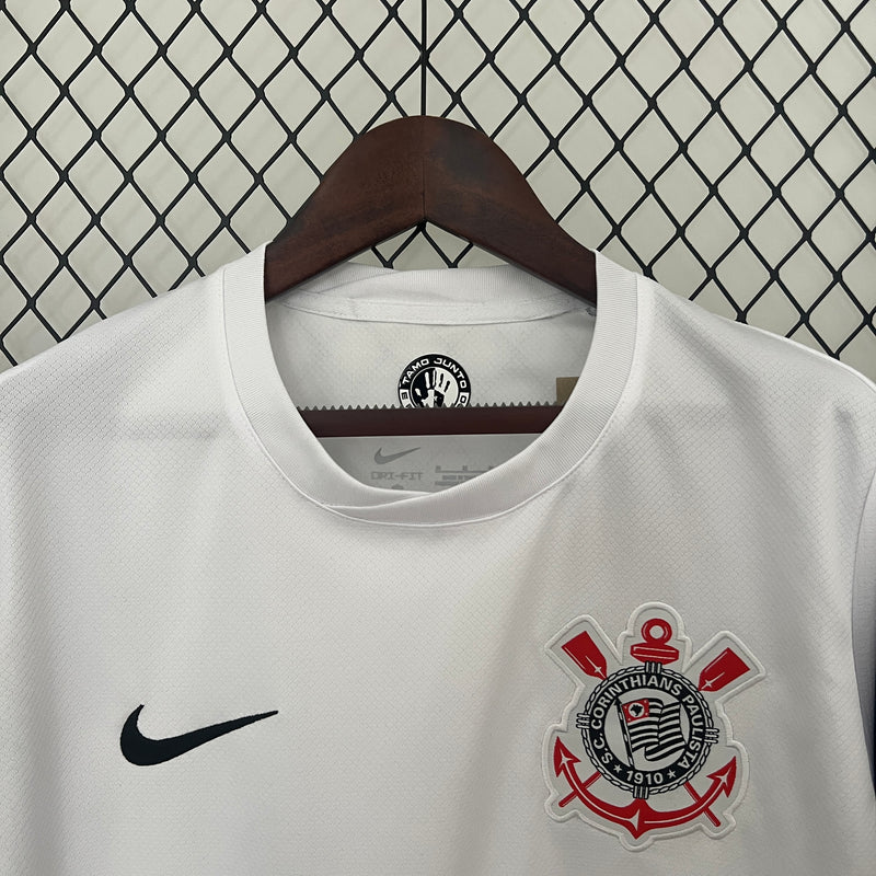 Camisa Corinthians Home 24/25 - Nike Torcedor Masculina (Importação)