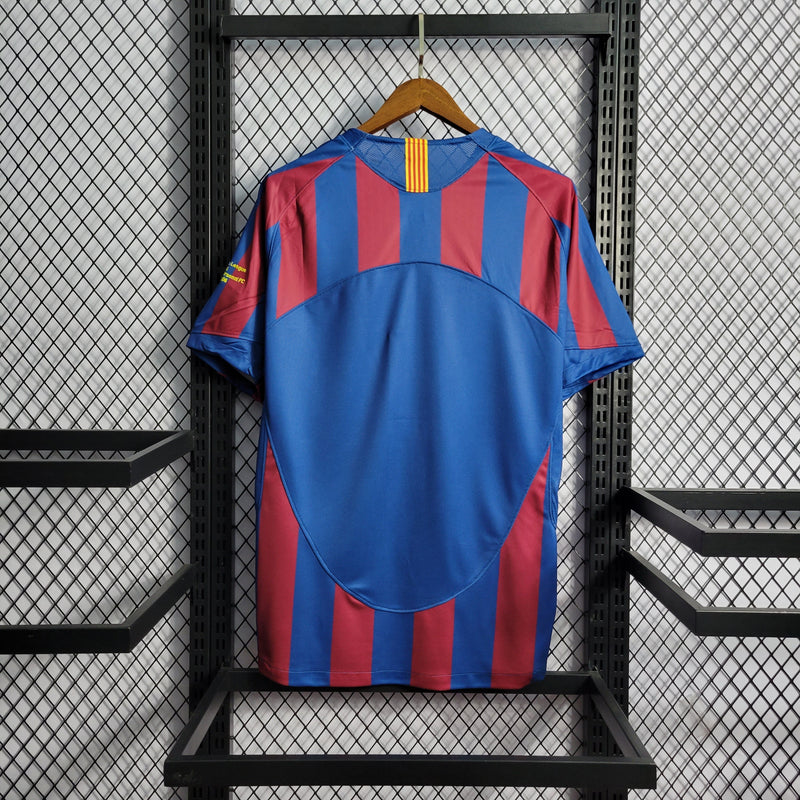 Camisa Barcelona Titular 2006 - Versão Retro  (Importação)