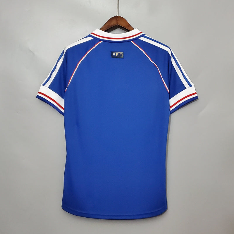 Camisa França Titular 1998 - Versão Retro (Importação)