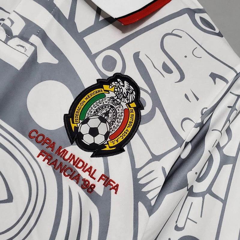 Camisa México Reserva 1998 - Versão Retro (Importação)