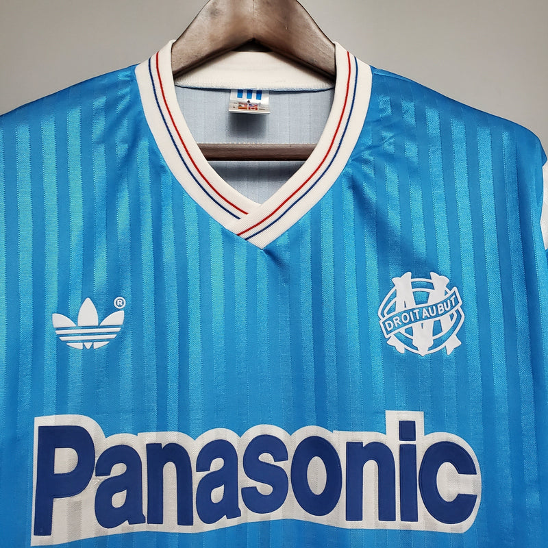 Camisa Olympique de Marseille Reserva 90/91 - Versão Retro (Importação)