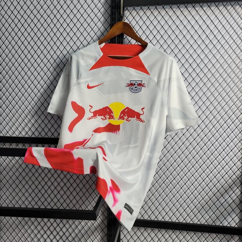 Camisa RB Leipzig Titular 22/23 - Versão Torcedor (Importação)