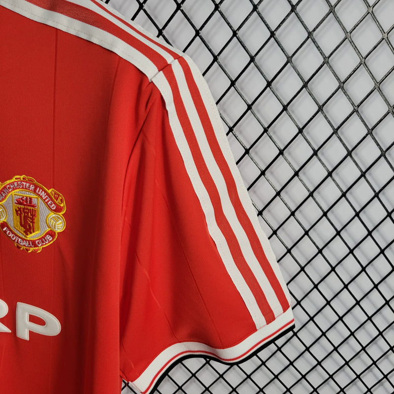 Camisa Manchester United Titular 1984 - Versão Retro (Importação)