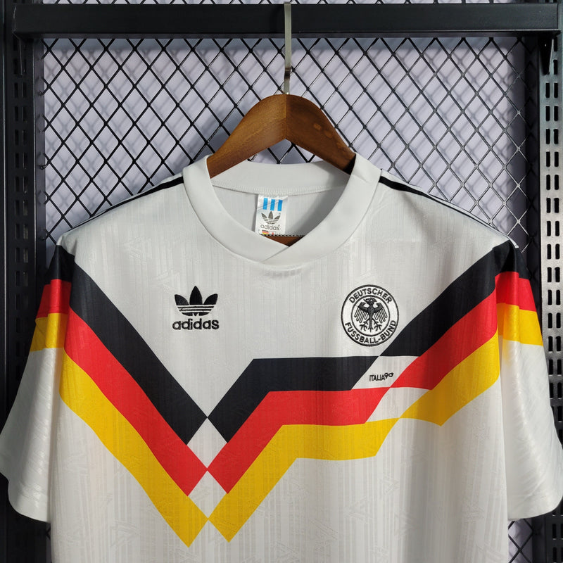 Camisa Alemanha Titular 1990 - Versão Retro (Importação)