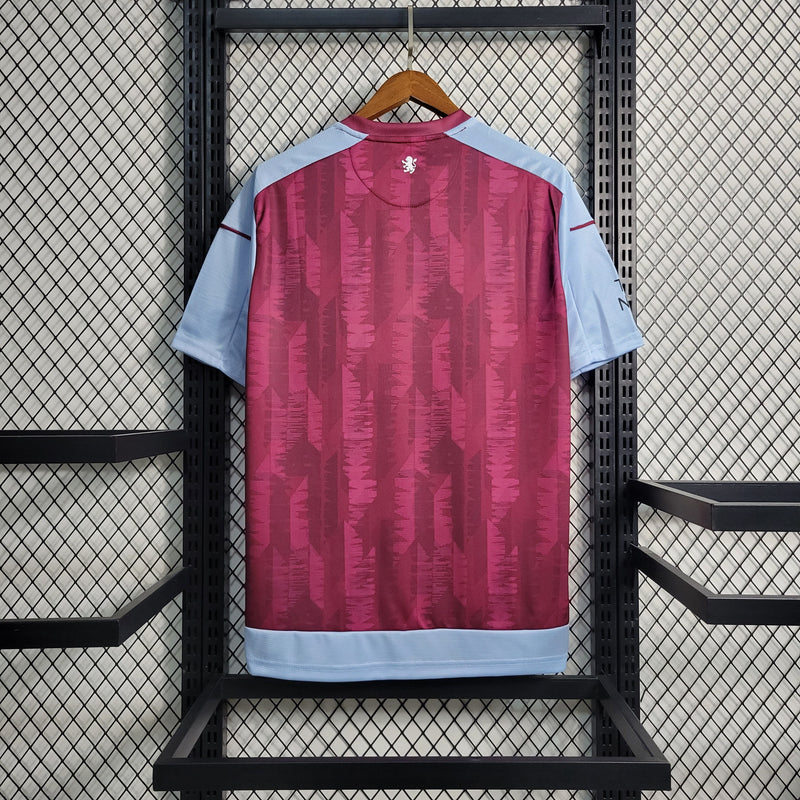 Camisa Aston Villa Home 23/24 Castore Torcedor Masculina - (Importação)