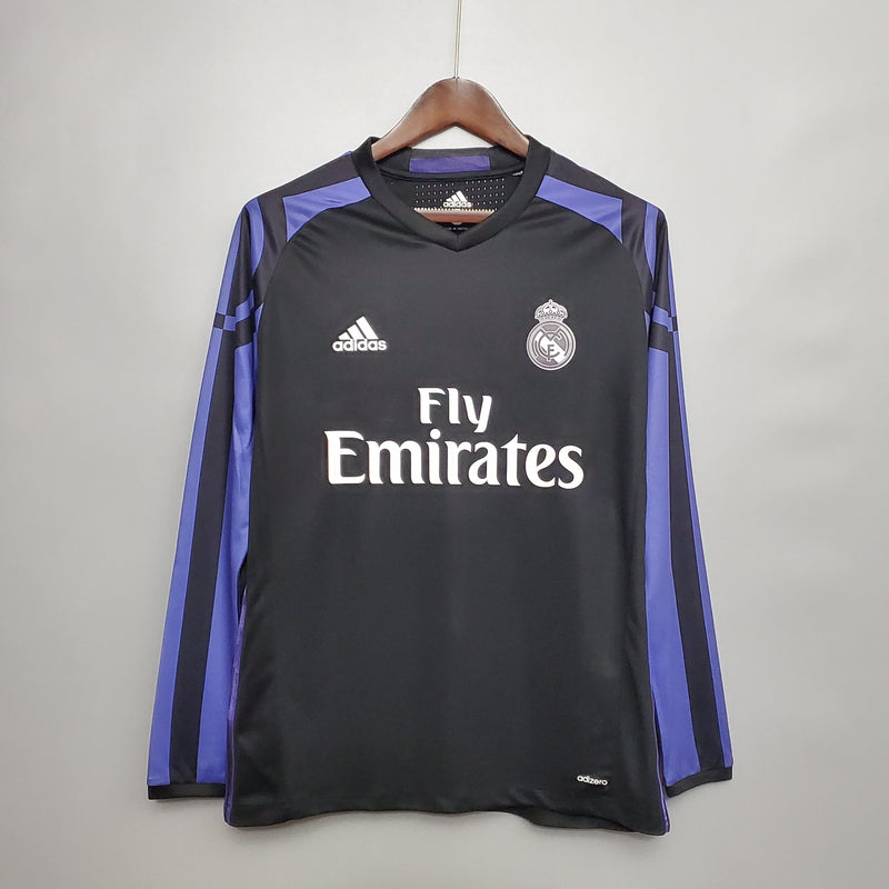 Camisa Real Madrid III 15/16 - Versão Retro Manga Comprida (Importação)