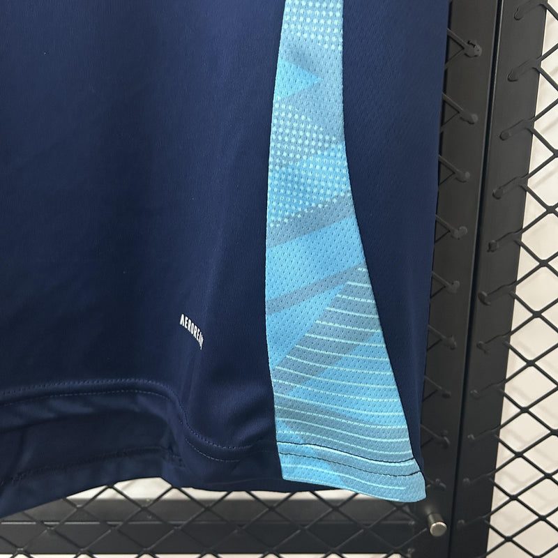 Camisa Flamengo Treino Azul Escuro  25/26  - Adidas Torcedor