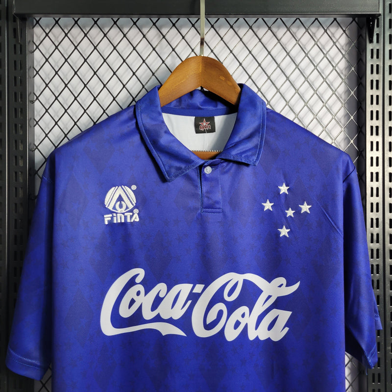 Camisa Cruzeiro Titular 93/34 - Versão Retro (Importação)