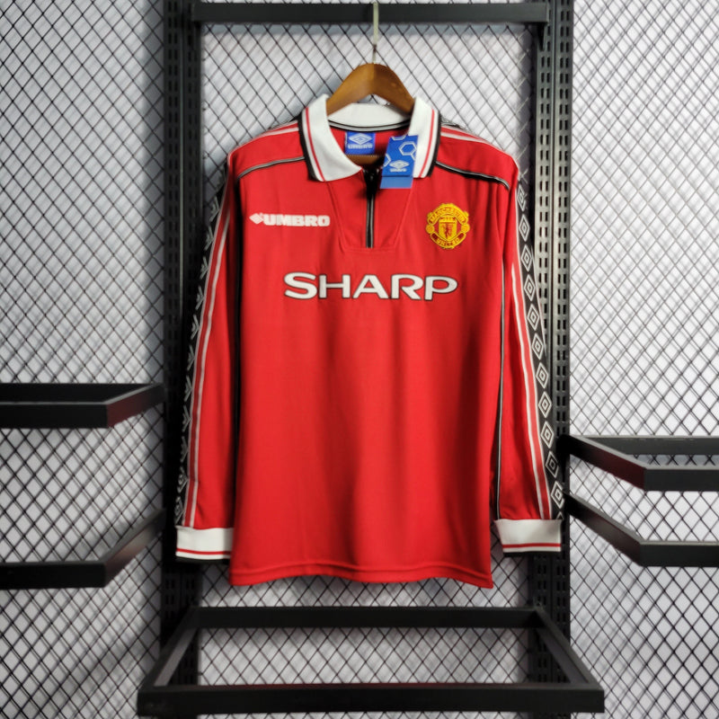 Camisa Manchester United Titular 98/99 - Versão Retro (Importação)